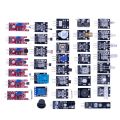 For Arduino 45 Kinds of Sensors Digital Temperature Humidity RGB LED Soil Buzzer Sound Ultrasonic Sensor Module UNO R3 MEGA2560. 