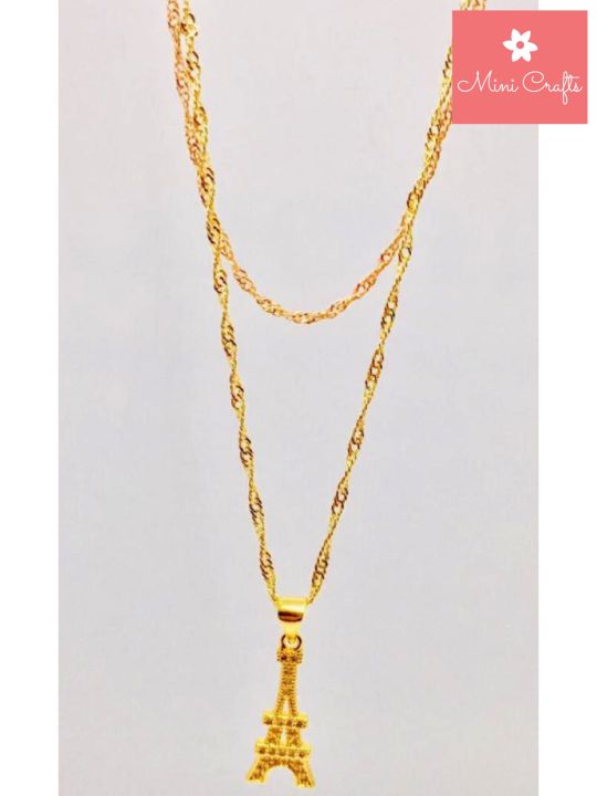 Pack%20of%202%20Artificial%20Golden%20Neck%20Chains%20and%201%20Pendant%20-%20Image%203