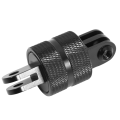 2X 360 Degree Rotating Swivel Pivot Arm Mount Adapter for Hero 3 3+ 4 Camera Black. 