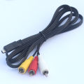 10 PIN to Composite VIDEO AV RCA Digital Camera Camcorder Cable for Sony DV. 