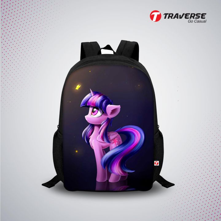 Traverse  Unicorn Digitally printed Backpack for Girls by (Code: T852SJUNR) For Class 1 to 3 Bags hand bag for girls bags for girls