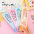 Pencil Sharpener Exquisite Cartoon Rabbit Pattern Ruler Eraser Stationery. 