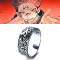 Anime Jujutsu Kaisen Rings Ryomen Sukuna Cosplay Black Dead Eye Unisex Ring Prop Jewelry Gift AccessoriesWholesale Moonlight Shines. 