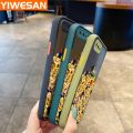 YIWESAN For Oneplus 5T Case Cartoon Cute Yellow Thin Frosted Transparent Cover Lens Camera Protect Edge Full Cover Casing Hard Cases. 
