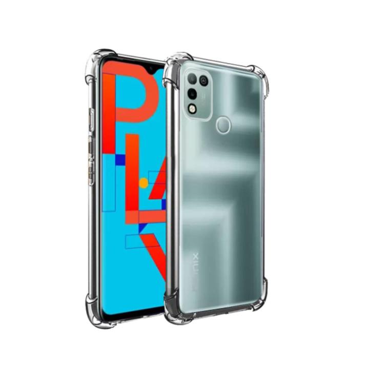 Infinix%20Hot%2011%20Play%20Anti-Shock%20Air%20Cushions%20Drop%20Resistance%20Transparent%20TPU%20Case%20Silicone%20Back%20Cover%20-%20Image%202