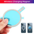 Geartronic DIY Wireless Charging Magnet For Apple Iphone 13 12 Pro Max 11 Xs X Xr 8 Compatiable With Magsafe Case Magnetic Ring Sticker. 