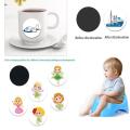 Pee Targets Potty Training Stickers Urinal Bullseye Training Toilet Sticker Thermochromic Urinal Training For Kid Potty D7L2. 