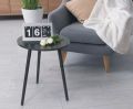 BLACK ROUND Stylish Side TABLE Coffee Table (Stool)  Home Decor. 