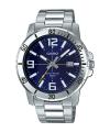 Original Casio - MTP-VD01D-2BVUDF - Stainless Steel Watch for Men. 