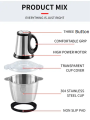 Electric Meat Chopper Brand Silver Crest  SUS 304 stainless steel Bowel Capacity 3L  Powerful 1000 watts Motor. 