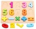 Toddler Educational Wooden Alphabets and Number Board for Kids | Educational Learning Toys for Toddlers, 123 Number Toys with Puzzle Board, Best Gifts for Girls and Boys | Numbers Board. 