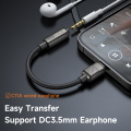 MCDODO iPhone To 3.5mm Audio Jack with Call Function CA-5010 - mcdodo iPhone to aux convertor - lightning to 3.5mm Aux convertor - MCDODO CA5010 Converter Splitter iPhone to Jack 3.5mm Audio Call Open di ... Function : Music + Call + Open Mic Game *. 