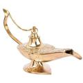 Antique Aladdin Lamp Pure Brass Handmade.Golden. 