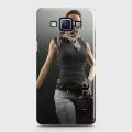 Samsung E5 Cover Pubg Female character Fancy Look Hard Cover- Design 8 Case. 
