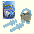 Swimming nose clip with ear plugs Color Random. 
