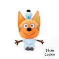 CGGJNUOH Genuine kid e cats Russian Три кота My Family Three Happy Cats Plush Doll Cookie Candy Pudding Anime Cat Doll Toy Kawaii Gift. 