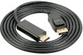 Display Port to HDMi cable , DP to HDMi 1.8 meter cable , 4k supported One way only DP to HDmi.. 
