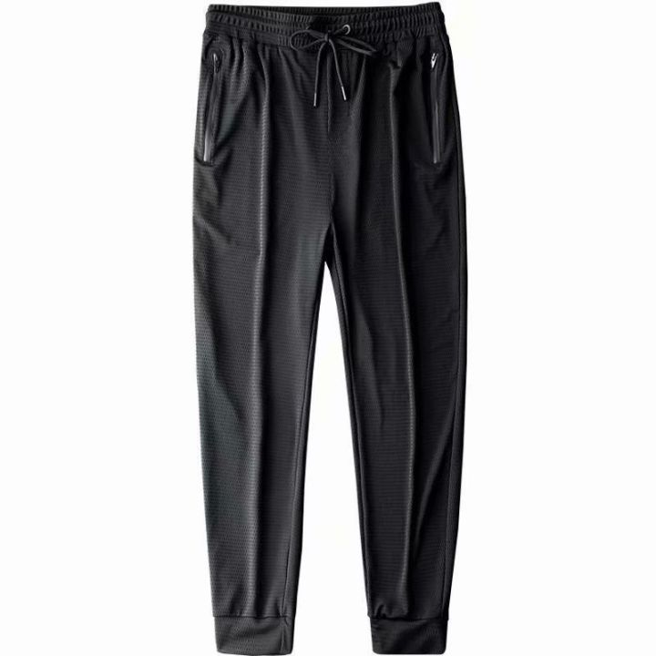 Ice%20Silk%20Leggings%20Men's%20Summer%20Thin%20Mesh%20Exercise%20Casual%20Pants%20Loose%20Side%20Zipper%20plus%20Size%20Air%20Conditioning%20Pants%20-%20Image%204