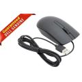 D-e-l-l- MS116 Wired USB Optical Mouse 1000 Dpi, Led Tracking, Scrolling Wheel, Plug and Play. 