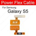 Power Volume Button Flex Cable For Samsung Galaxy S5 G900F G900H / S5 Mini G800F Power Volume Switch Flex Ribbon Repair Parts. 