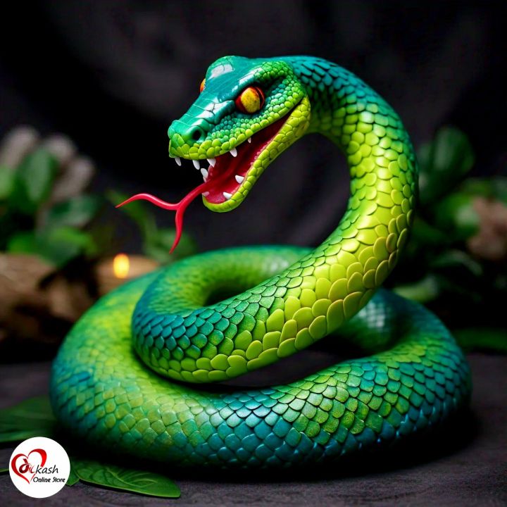 Realistic Artificial Rubber Snake - Big Size 50 Inch Fake Snake for Pranks & Toys - Perfect Rubber Snake Toy for Kids & Adults - Ideal for Fake Snake Pranks Daraz Pakistan