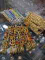 Pack of 12 Pins, Best Unique Quality Stylish New Hijab Dupatta Sariii Scarf Pins Muslim for Women Safety Scarf Pins Hijab Pins Fancy Pins. 