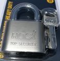 Heavy duty padlock, door lock 40mm top security Lock & Keys Brass Cylinder | 40mm Round Blade Iron Padlock Vane Pad Lock. 