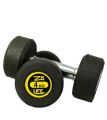 Pair of 1kg 2kg 3kg 4kg 5kg Rubber Coated Dumbbell Fitness Home Gym Home Exercise Dumbell. 