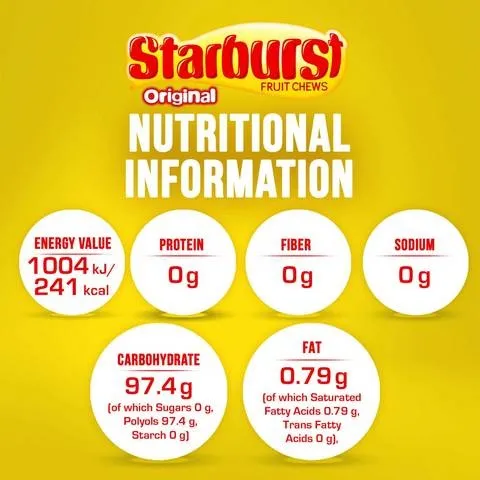 Starburst%20Original%20Fruit%20Chews%20Candy%20165%20grams%20Pouch%20(Imported)%20-%20Image%204