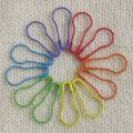 Imported Coil Less Colorful Safety Pins For Women Muslim Hijab Scarf -Bulb Pin-Loop Hijab Scarf Pins-Colorful Safety Pins pack of 50. 
