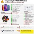 HATALKIN 3 in 1 Wireless Charging Station Compatible for Apple Products Multiple Devices Apple Watch ultra 8 7 SE 6 5 4 3 AirPods Pro 2 iPhone 14 13 12 11 Pro Max/X/XS/XR 8 Fast Wireless Charger Stand. 