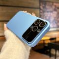 Large Window Future Phone Case For iPhone 14 Pro Max Plus 13 12 11 Pro Max. 