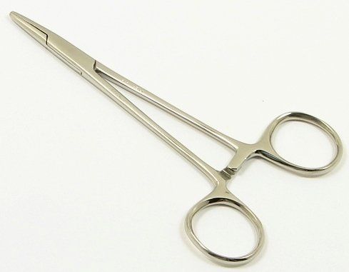 Stainless Steel Needle Holder 5" Smooth Jaws Medical Instruments