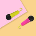 Microphone Shape Tea Infuser Non-slip Silicone Dishwasher Safe Tea Strainer Tea Accessories. 