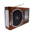 KTF-1646 Solar AM/FM, 8-Band Radio / Bluetooth, USB/TF Slot/LED Flashlight. 