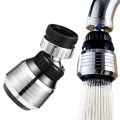 Adjustable Faucet Aerator for Kitchen 360° Anti-Splash Water Diffuser Easy Kitchen. 