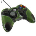 Army Camouflage Silicone Cover Case Skin for Xbox 360 Wireless Game Controller. 