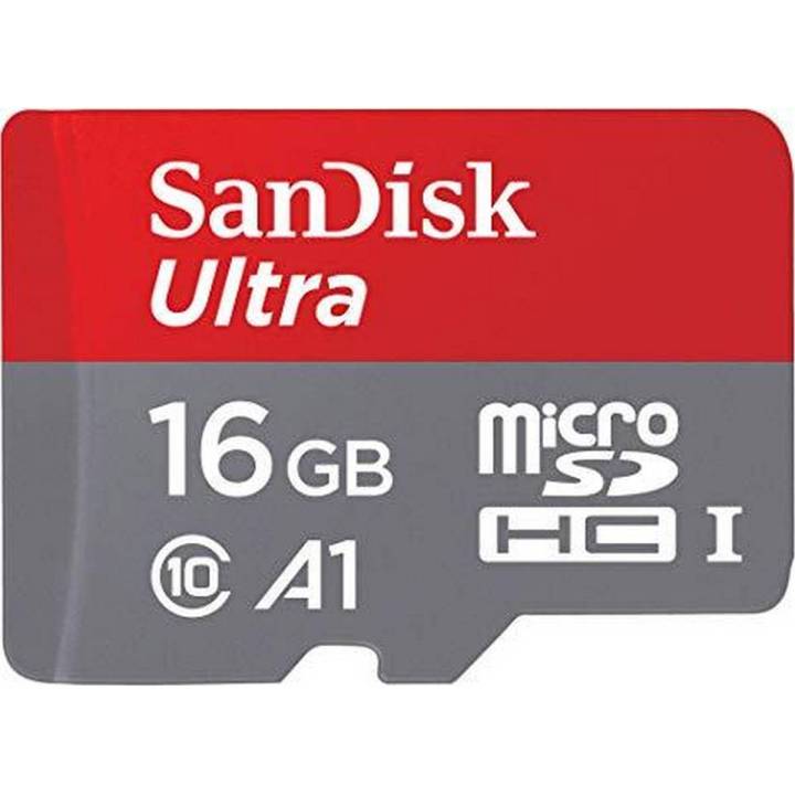 SanDisk Original- Ultra microSDXC Memory Card 16 and 64GB - 2 Year Warranty - 80MB Speed