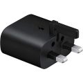 Samsung 25W Adapter W/O Cable Black 3 Pin. 