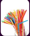 Straw Pack - Plastic Straws - Pack OF 100 Flexible Colorful - Multi color Straws. 