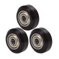 10Pcs Big Plastic lley Wheel with Bearing Idler lley Gear for. 
