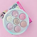 ELMAY 7 in 1 Professional Crystal Shiny Highlighter Palette ket. 