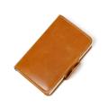 2019 Pu Leather Rfid Blocking Aluminum Credit Card Holder Money Clip Automatic Pop Up Slide Out Front Pocket Wallet Double Aluminum Card Wallets Black. 