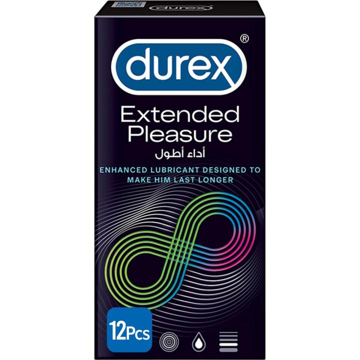 Durex%20Condoms%20Extended%20Pleasure%20Longer%20Lasting%20Timing%20Extra%20Time%20Condoms%2012s%20-%20Image%202