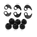 New Silicone Ear Tips Earhooks Set For JayBird BlueBuds X X2 X3 Bluetooth Sport Earphones Replaced Earbuds Eargels Ear Hooks. 