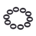 10pcs Flat Earphones Silicon Rubber Ring Case Flexible Earphone Shell Cover for 15mm Earphones Replacement Eartips Earbuds. 