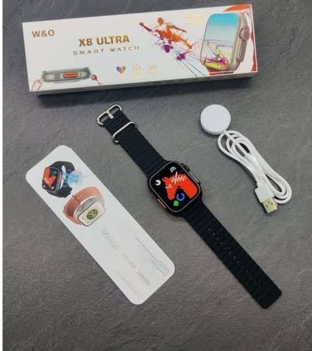 W&O X8 Ultra Smart Watch Bluetooth Calling Smatwatch