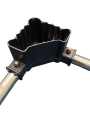 Fridge Stand Adjustable Size Stand Black Base for Refrigerator 4 Strong Feet Cabinet Stand. 
