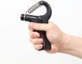 Gym Fitness Hand Grip Adjustable Finger Heavy Exerciser Strength for Muscle Recovery Hand Gripper Trainer, Non-Slip Gripper, Perfect for Musicians Athletes and Hand Rehabilitation Exercising For Men and Women (Black). 