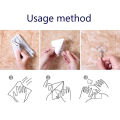 Transparent Traceless Wall Mounted Suction Cup Strong Pull Max 15kg Load Hooks. 